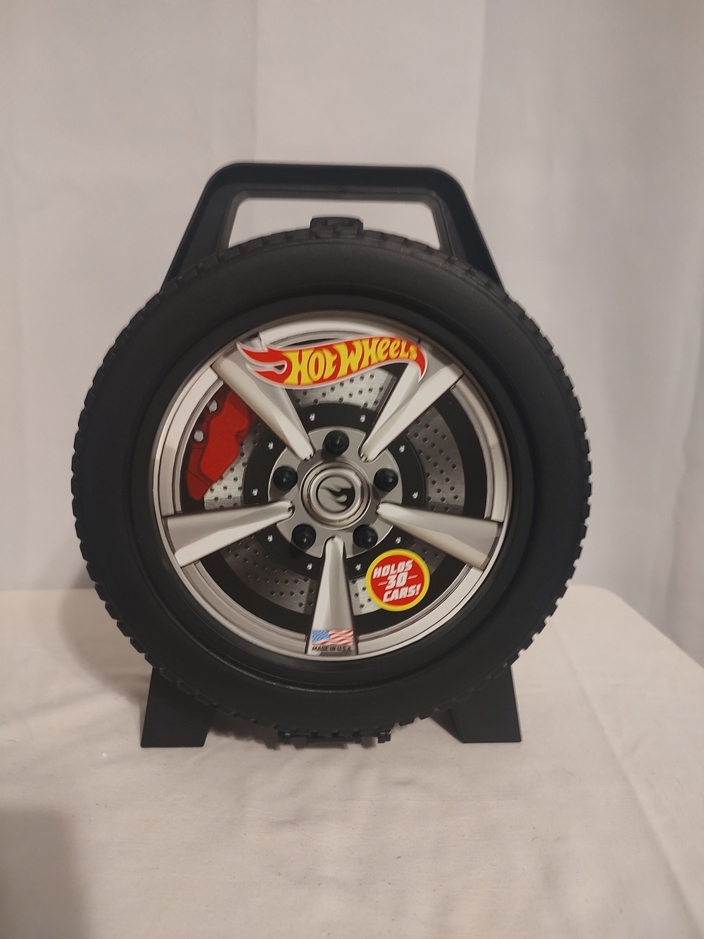 Tire Carry Case for Kids - Black and Silver